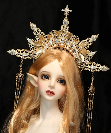 BJD ドール用 王冠 十字架 MSD/SD/70cmサイズ人形用 球体関節人形
