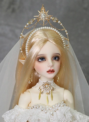 BJD DOLL ドール用 王冠 髪飾り 幼SD/MSD/SDサイズ用 球体関節人形
