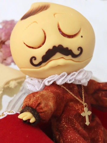 BJDドール本体　猫福栗 Mofli 1/12 球体関節人形