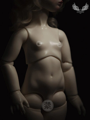 BJD DOLL ドール用ボディ 43.5cm 女 分割タイプ 2代目ボディ 球体関節人形用