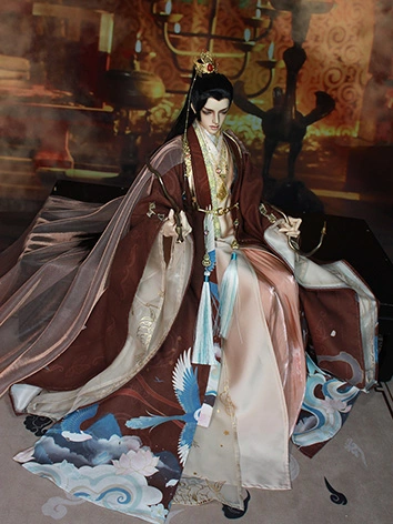 80セット限定 BJDドール用 衣装 時代服《君炎》68cm/70cm/SOOMIDサイズ用