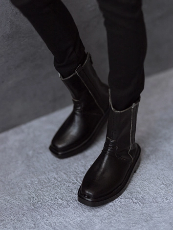 BJD DOLL ドール用 お靴 ブラック MSD/SD/70cmサイズ人形用