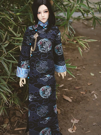 BJD ドール用 衣装セット 古代風 チャイナドレス 70cm+/SD/MSDサイズ用