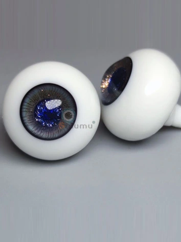 BJDドール用グラスアイ ブルー系 V9 8mm 10mm 12mm 14mm 16mm 18mm 20mm 22mm 24mm 26mm
