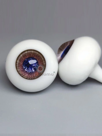 BJDドール用グラスアイ ブルー系 V10 8mm 10mm 12mm 14mm 16mm 18mm 20mm 22mm 24mm 26mm