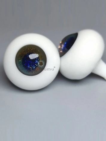 BJDドール用グラスアイ ブルー系 V11 8mm 10mm 12mm 14mm 16mm 18mm 20mm 22mm 24mm 26mm
