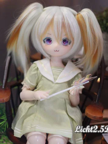 BJD DOLL ドール用 ウィッグ メッシュ 382A SD/小顔SDサイズ/MSD/YOSDサイズ人形用