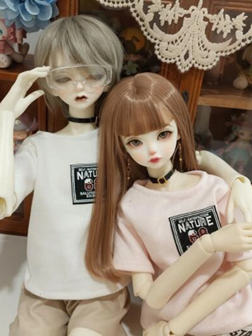 BJDドール用 衣装セット ピンク/ブルー/ブラック/ホワイト/グリーン 幼SD/MSD/SDサイズ用