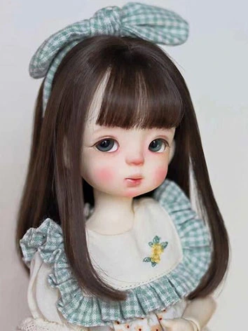 BJD ドール用 ウィッグ ストレート 6色選択可能 SD/MSD/幼SDサイズ人形用