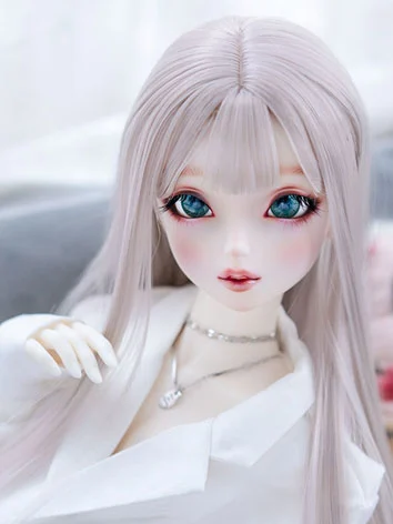 BJD ドール用ウィッグ ブラック ブラウン ゴールド ライトゴールド ピンク ダークブラウン 小顔SD/MSD/YOSDサイズ人形用