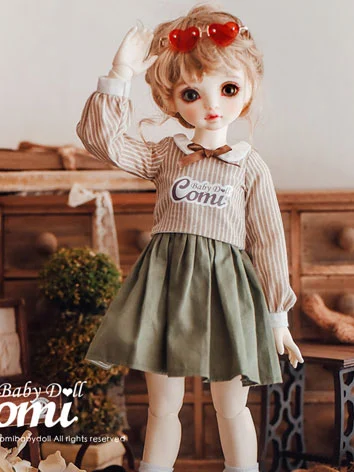 BJDドール用 衣装セット 3点セット スカート DSD/YOSDサイズ人形通用
