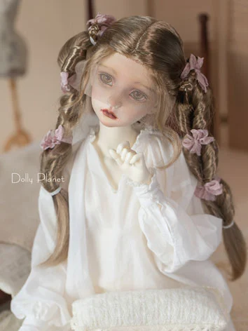 BJD ドール用 ウィッグ  編みウィッグ 柔らかい糸 SDサイズ用