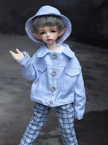 BJDドール用 衣装 4点セット 男の子 MSD/幼SDサイズ用