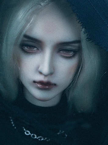 即納 BJD DOLL ドール本体 渡鸦（Raven）顔メイク付き 男 70cm 球体関節人形