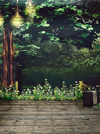 BJDドール用背景 風景 人形アイテム 人形用撮影背景の幕 y3200