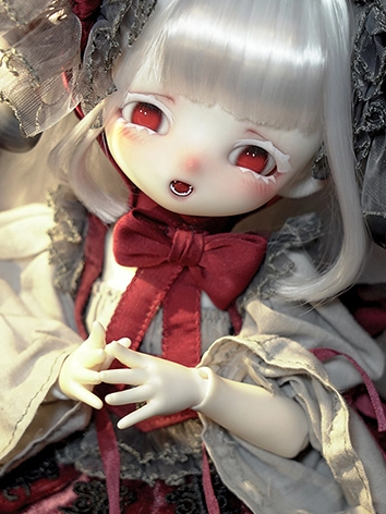 BJD DOLL ドールヘッド 開口 MDD半白肌 蝠啦啦（Fulala）28.5cm 球体関節人形