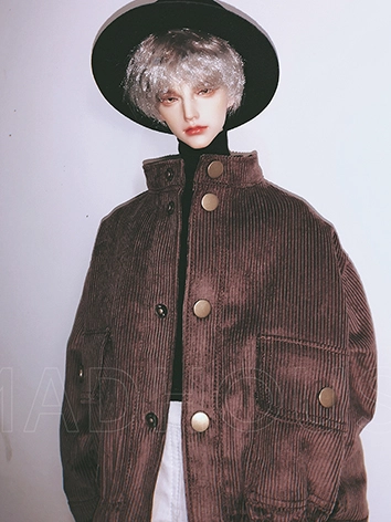 BJD DOLL ドール用 上着 ブラウン POPO68/LS73/ID75サイズ人形用