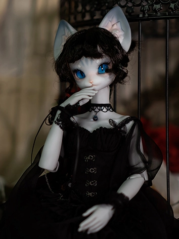 BJD ドール本体 薇洛 野獣版ヘッド 45cm 女の子 球体関節人形