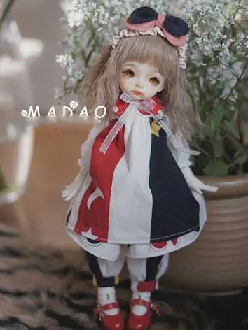 BJDdoll用衣装 『小星星』手作りドレスセット 幼SDサイズ用 男女兼用