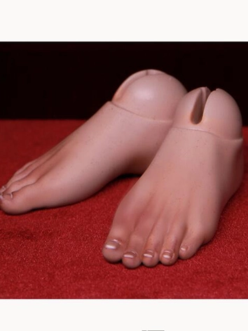 BJDドール用 ノーマルフットパーツ SDサイズ 68cm男ボディ用 球体関節人形