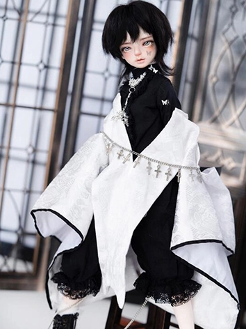 BJDドール用衣装セット 化蝶世 (Hua die shi) 男ボディ用 45cm/MSDサイズ用