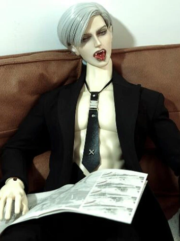 BJDドール用 ネクタイ ブラック 3タイプ SD/68cm75cmサイズ人形用