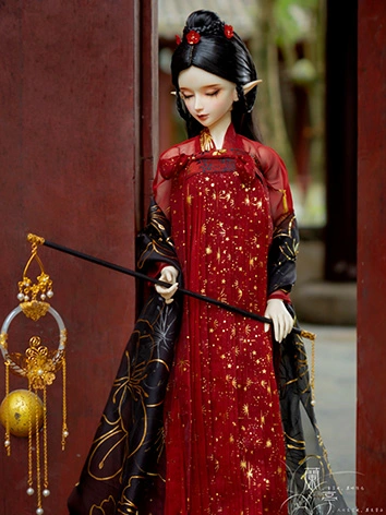 BJDドール用 衣装 古代服 宫璃/宫月 MSD/SD/70cmサイズ人形用