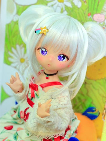 BJD ドール用 ウィッグ NO.515 SD/小顔SDサイズ/MSD/YOSDサイズ人形用