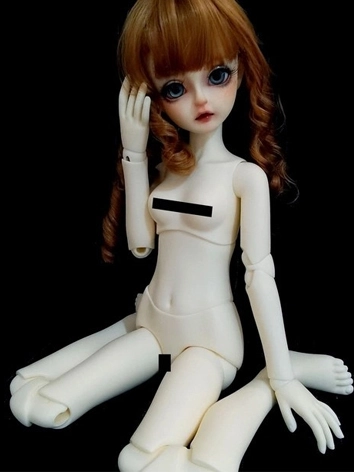 ドール用ボディ 女の子 MSDサイズ 三段体 球体関節人形用ボディ