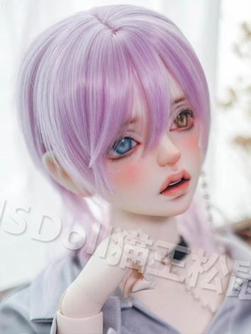 ドール用 ウィッグ 前髪 ピンク レッド ブラック YOSD/MSD/小顔SD/SD/サイズ人形用 BJD用