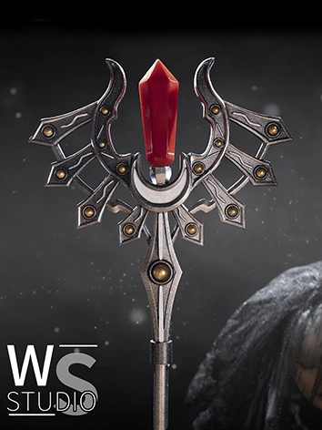 BJDドール用 道具【魔法の杖】ブラック/ゴールド SD/MSD/YOSDサイズ用