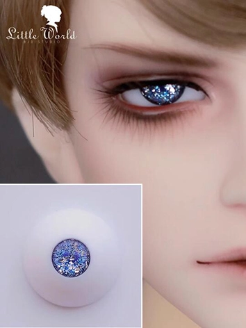 BJD ドール用 アクリルアイ 手作り ゴールド/シルバー/ブルー/レッド/グリーン 14mm/16mm/18mm