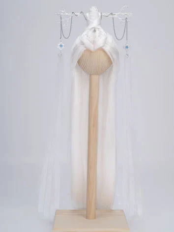 BJDドール用 ウィッグ 上灵仙君 LHWG3-S0018  スタイルあり 小顔SDサイズ人形用