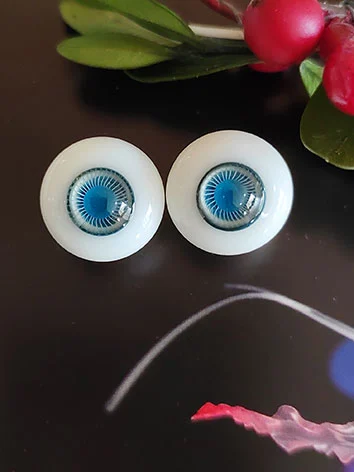 在庫アイ ブルー 14mm BJDドール用 グラスアイ