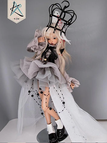 BJD DOLL ドール用 燕尾服セット【毒雲】女の子用 1/4サイズ人形用