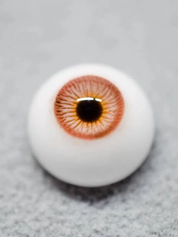 BJD DOLL ドール用 石膏アイ オレンジ 10mm/12mm/14mm/16mm/18mm