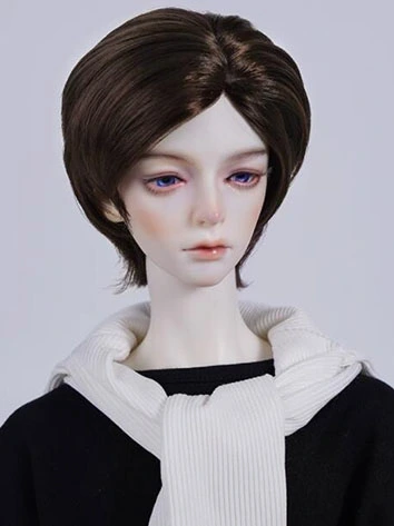 BJD ドール用 ショートウィッグ 6色あり 小顔SD/SDサイズ人形用