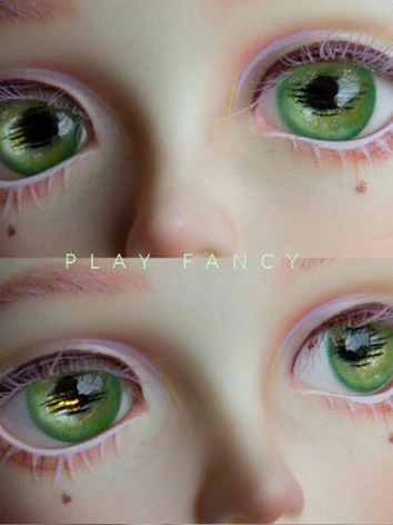 BJD ドール用 石膏アイ 【鬼滅之刃】 グリーン 10mm/12mm/14mm/16mm/18mm