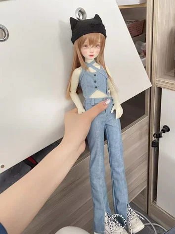  BJD DOLL用衣装 ジーンズセット 上下セット MSDサイズ人形用