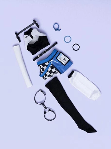 BJD DOLL ドール用 衣装セット【萝拉 Rola】 MSDサイズ人形用