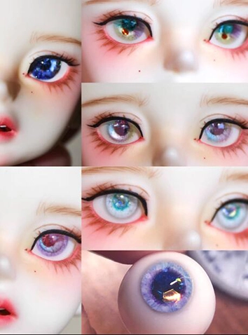 BJD DOLL ドール用 石膏アイ 6タイプあり 12mm/14mm/16mm/18mm