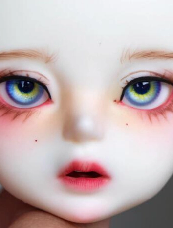 BJD DOLL ドール用 石膏アイ ブルー 12mm/14mm/16mm/18mm