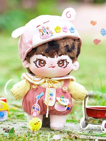 着せ替えぬいぐるみ 【秋豹豹】 獣耳 骨なしタイプ 20cm