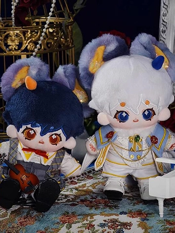 着せ替えぬいぐるみ 【白夜＆极光】 骨なしタイプ 20cm