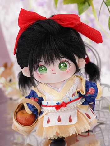 着せ替えぬいぐるみ 【白雪姬ーりんご】 骨なしタイプ 20cm