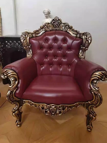 インテリア ソファー 撮影道具 ワインレッド/ブラック 78cm/70cmサイズ人形通用 BJDドール用