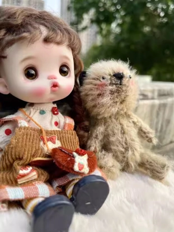 OB11ドール 人形 フルセット ポリマークレイ 樹脂粘土 手作り 数量限定