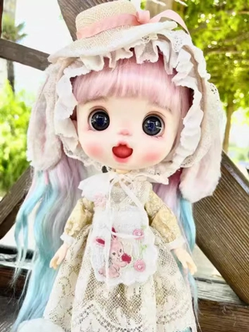 OB11ドール 人形 フルセット 驚く表情 ポリマークレイ 樹脂粘土 手作り 数量限定