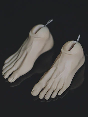 BJDドール用 フットパーツ 下駄を穿くフットパーツ RGfeet01 70cmサイズ通用
