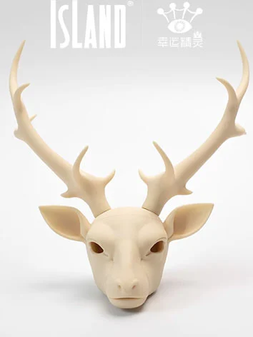 BJDドール用ヘッド 鹿叔（Deer Uncle）用 1/4サイズ人形用